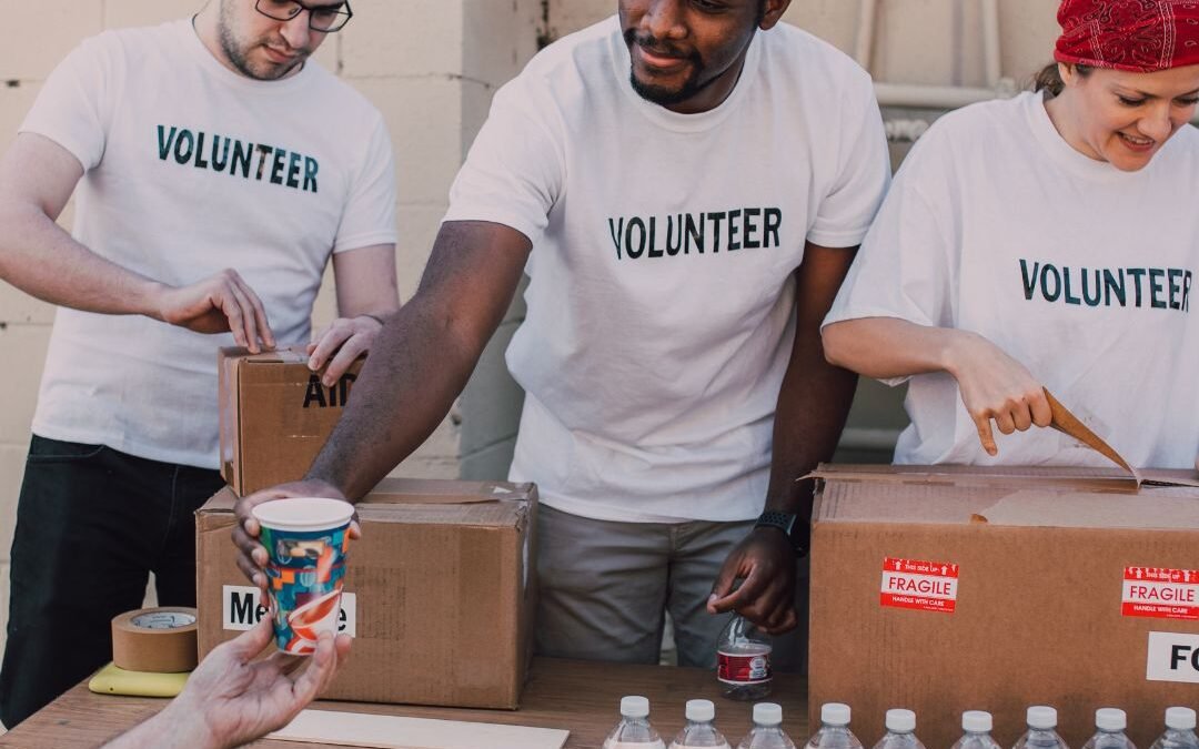 Voluntarios unidos por una misma causa
